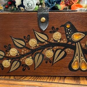 Enid Collins of Texas and original box bag of hers 1964 excellent condition